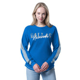 Dallas Mavericks G-III 4Her by Carl Banks Women's Advantage Tri-Blend Long Sleeve T-Shirt sale For Sale