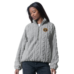 Denver Nuggets G-III 4Her by Carl Banks Women's Champ Half-Zip Pullover sale Discount