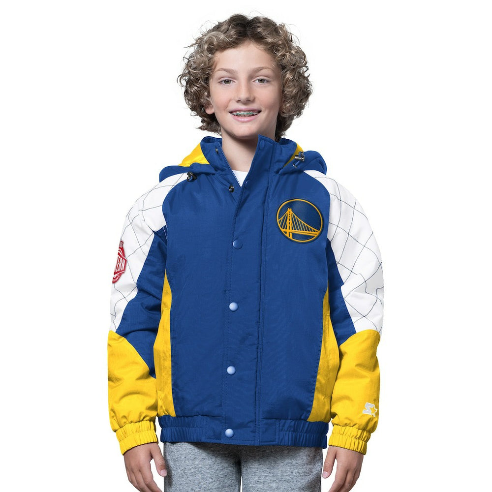 Golden State Warriors Starter Youth All Time Pro Jr. Full-Zip Hoodie Jacket sale On Sale