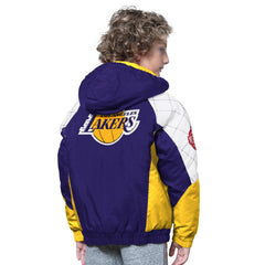 Los Angeles Lakers Starter Youth All Time Pro Jr. Full-Zip Hoodie Jacket On Sale