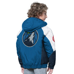 Minnesota Timberwolves Starter Youth All Time Pro Jr. Full-Zip Hoodie Jacket Online