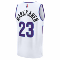 Lauri Markkanen Utah Jazz Youth Fast Break Replica Jersey Online