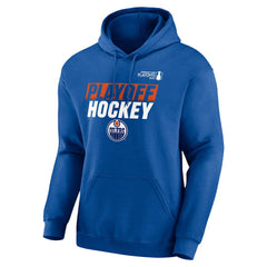 Edmonton Oilers Fanatics 2025 Stanley Cup Playoffs Breakout Fleece Pullover Hoodie Discount