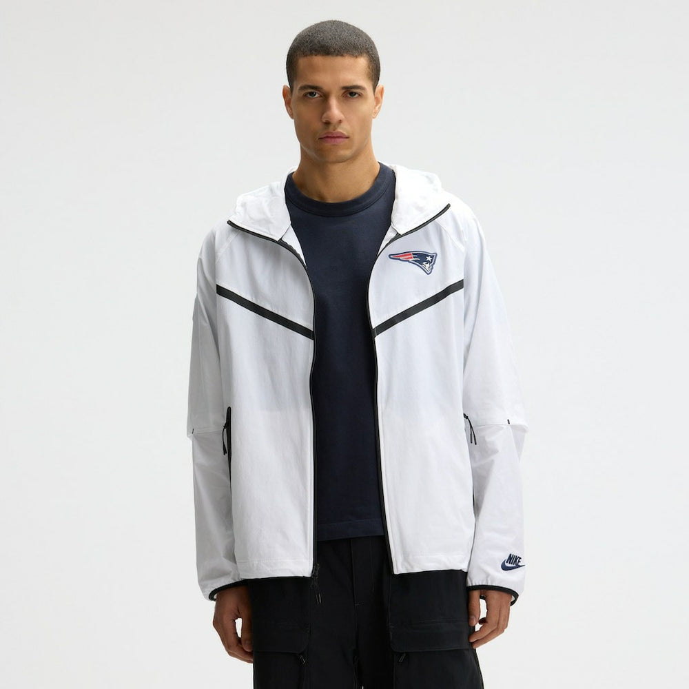 New England Patriots Nike 2025 Rivalries Collection Tech Raglan Full-Zip Jacket