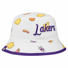 Los Angeles Lakers Team Cheer Reversible Bucket Hat Discount