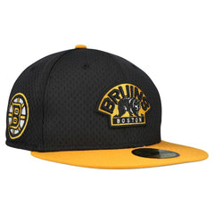 Boston Bruins New Era Mesh Crown Two-Tone 59FIFTY Fitted Hat For Sale
