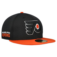 Philadelphia Flyers New Era Mesh Crown Two-Tone 59FIFTY Fitted Hat On Sale