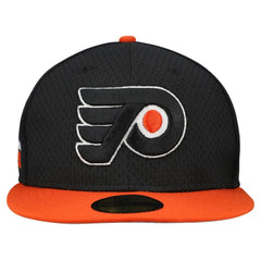 Philadelphia Flyers New Era Mesh Crown Two-Tone 59FIFTY Fitted Hat On Sale
