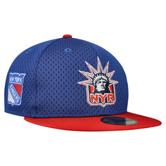 New York Rangers New Era Mesh Crown Two-Tone 59FIFTY Fitted Hat Outlet