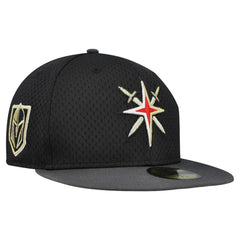 Vegas Golden Knights New Era Mesh Crown Two-Tone 59FIFTY Fitted Hat Outlet
