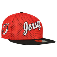 New Jersey Devils New Era Mesh Crown Two-Tone 59FIFTY Fitted Hat For Sale