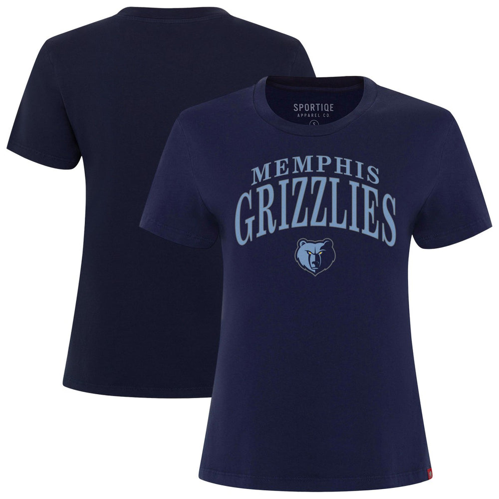 Memphis Grizzlies Sportiqe Women's Arcadia Boxy T-Shirt On Sale