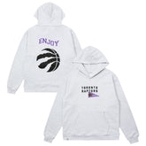 Enjoy Basketball x Toronto Raptors Unisex Hoop Enthusiast Capsule Collection Pullover Hoodie - Heather Gray for sale New