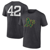 Athletics Jackie Robinson Day Name & Number T-Shirt | MLB On Sale