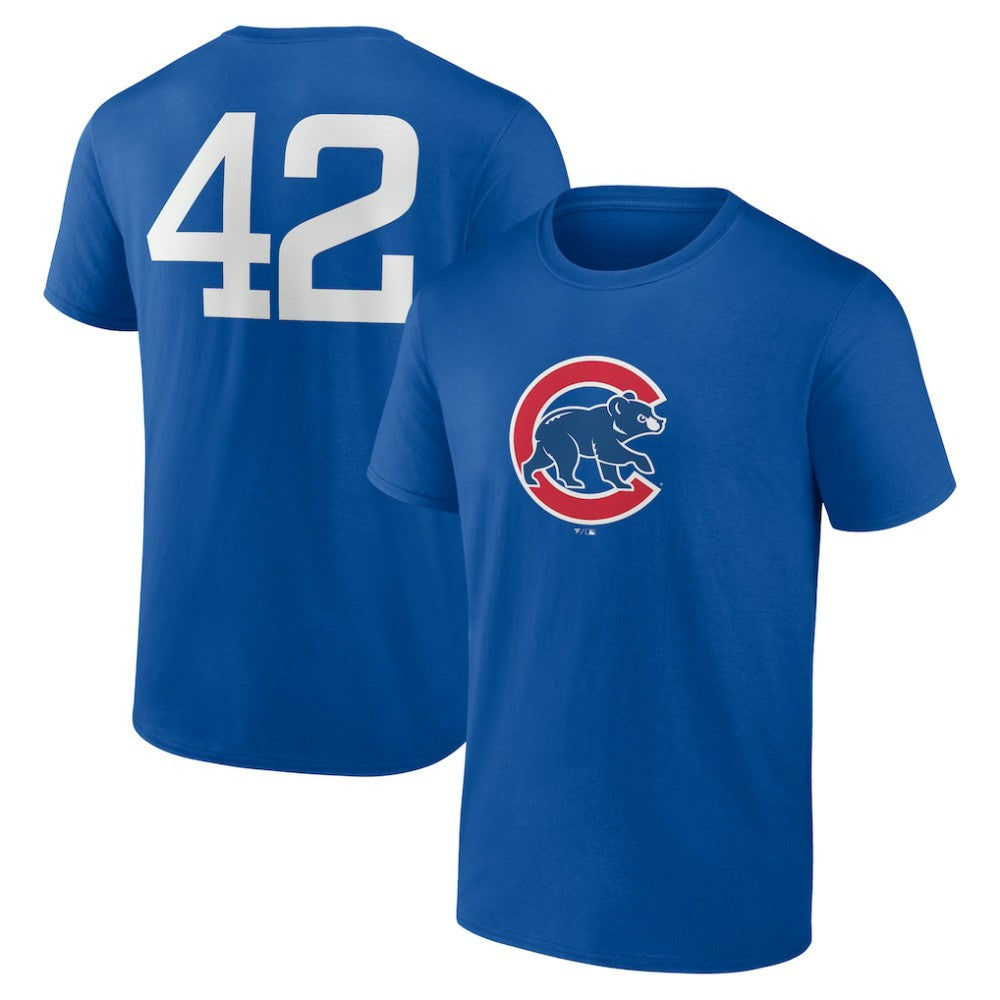 Chicago Cubs Jackie Robinson Day Name & Number T-Shirt | MLB Outlet