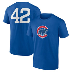 Chicago Cubs Jackie Robinson Day Name & Number T-Shirt | MLB Outlet