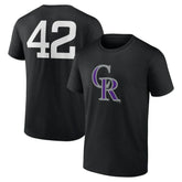 Colorado Rockies Jackie Robinson Day Name & Number T-Shirt | MLB Online