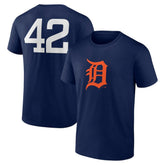Detroit Tigers Jackie Robinson Day Name & Number T-Shirt | MLB Outlet