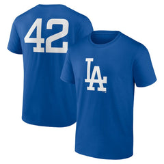 Los Angeles Dodgers Jackie Robinson Day Name & Number T-Shirt | MLB On Sale