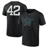 Miami Marlins Jackie Robinson Day Name & Number T-Shirt | MLB Online