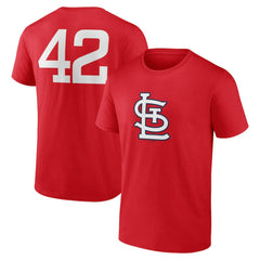 St. Louis Cardinals Jackie Robinson Day Name & Number T-Shirt | MLB Shop