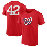 Washington Nationals Jackie Robinson Day Name & Number T-Shirt | MLB Outlet