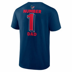 Houston Texans #1 Dad Jersey T-Shirt