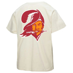 Tampa Bay Buccaneers Mitchell & Ness Women's 50th Season Pirate Oversized Boyfriend T-Shirt