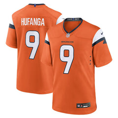 Denver Broncos Nike Talanoa Hufanga Team Game Jersey