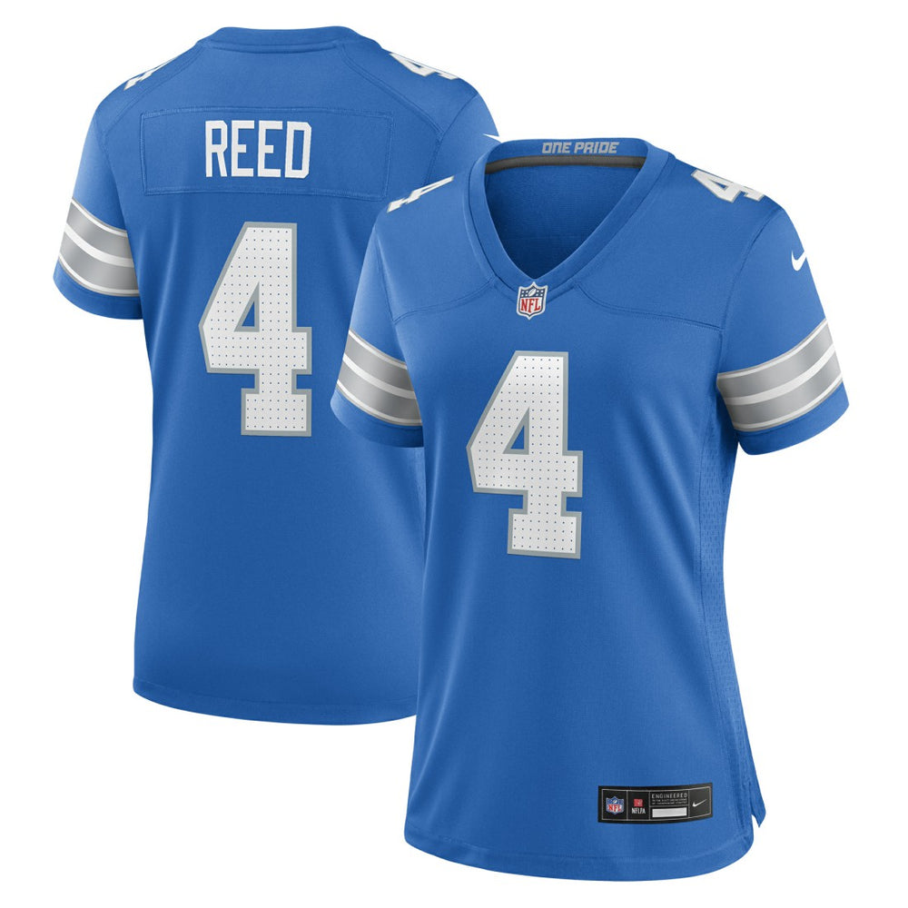 Detroit Lions Nike D.J. Reed Women's Team Game Jersey