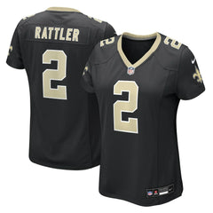 New Orleans Saints Nike Spencer Rattler Women's Team Game Jersey