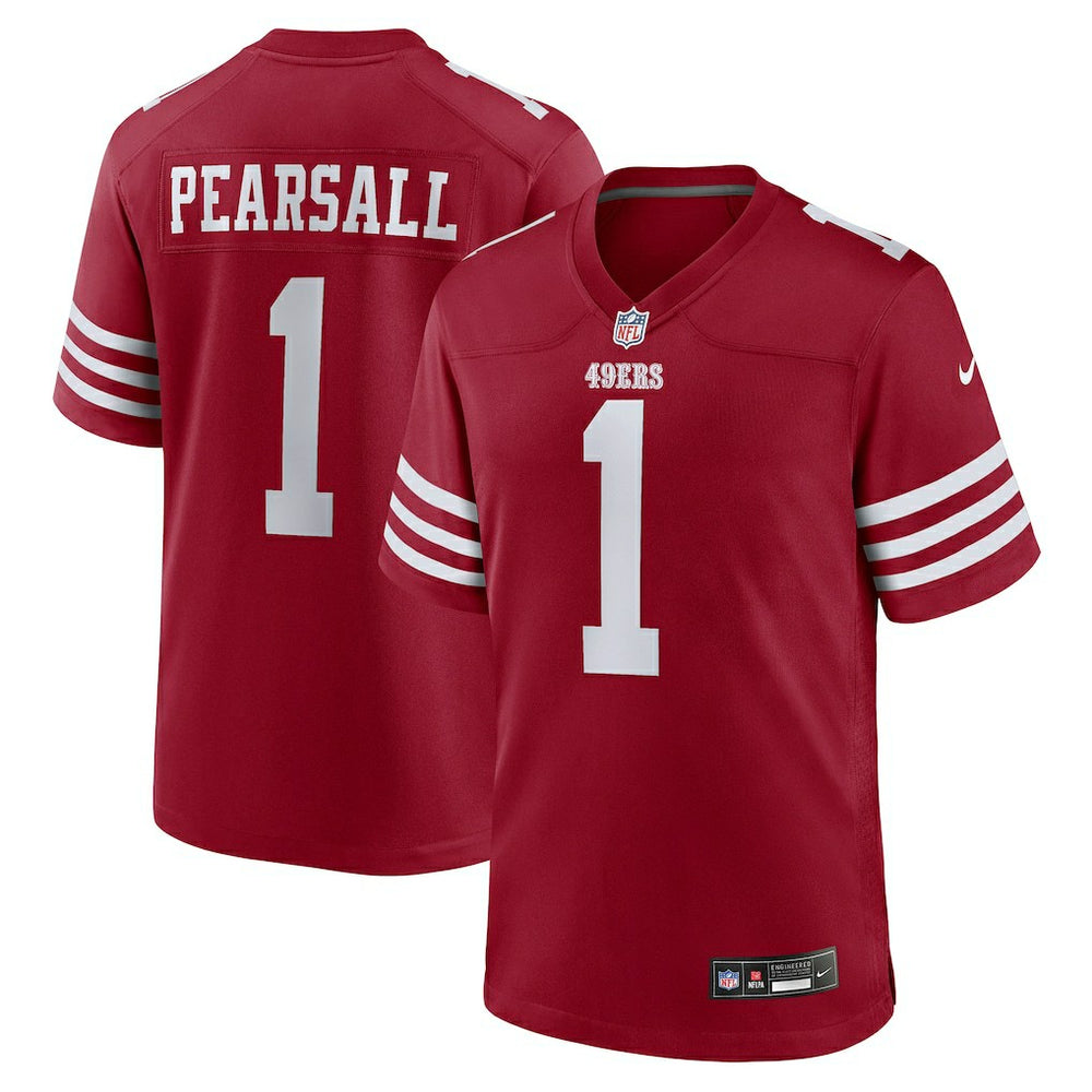 San Francisco 49ers Nike Ricky Pearsall Team Game Jersey