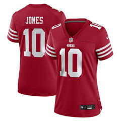San Francisco 49ers Nike Mac Jones Women's Team Game Jersey