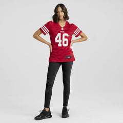 San Francisco 49ers Nike Jon Weeks Women's Team Game Jersey
