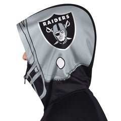 Las Vegas Raiders Pro Player Helmet Full-Zip Hooded Track Jacket