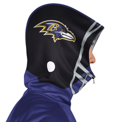 Baltimore Ravens Pro Player Helmet Full-Zip Hooded Track Jacket