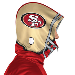 San Francisco 49ers Pro Player Helmet Full-Zip Hooded Track Jacket