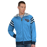 Tennessee Titans Pro Player Helmet Full-Zip Hooded Track Jacket