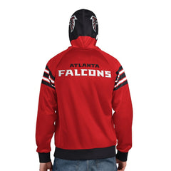 Atlanta Falcons Pro Player Helmet Full-Zip Hooded Track Jacket