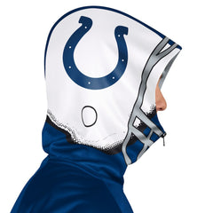 Indianapolis Colts Pro Player Helmet Full-Zip Hooded Track Jacket