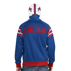 Buffalo Bills Pro Player Helmet Full-Zip Hooded Track Jacket
