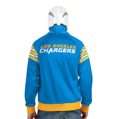 Los Angeles Chargers Pro Player Helmet Full-Zip Hooded Track Jacket