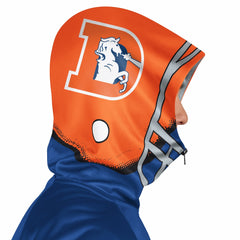 Denver Broncos Pro Player Retro Helmet Full-Zip Hooded Track Jacket