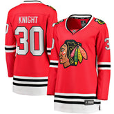 Spencer Knight Chicago Blackhawks Fanatics Women's Home Breakaway Player Jersey Discount