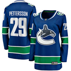 Marcus Pettersson Vancouver Canucks Fanatics Women's Home Breakaway Player Jersey Blue