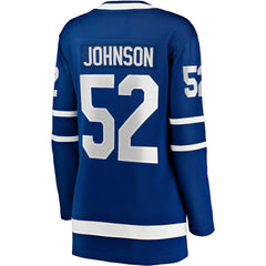 Reese Johnson Toronto Maple Leafs Fanatics Women's Home Breakaway Player Jersey Sale