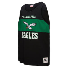 Philadelphia Eagles Mitchell & Ness Retro Colorblock Tank Top
