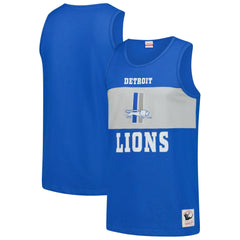 Detroit Lions Mitchell & Ness Retro Colorblock Tank Top