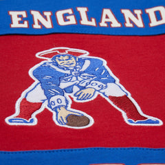 New England Patriots Mitchell & Ness Retro Colorblock Tank Top