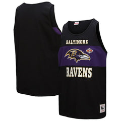 Baltimore Ravens Mitchell & Ness Retro Colorblock Tank Top